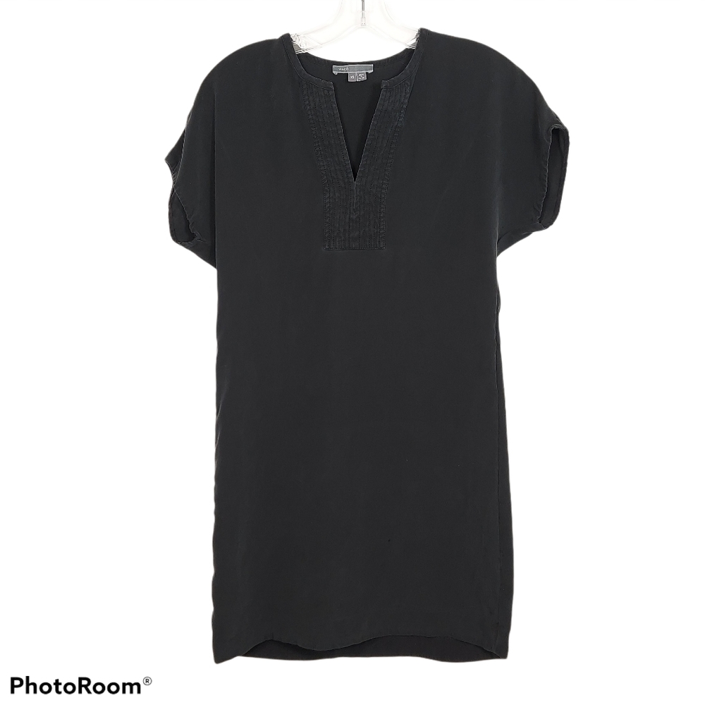 Vince Short Sleeve Tunic Dress